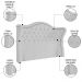 Cabeceira Cama Box Casal 140cm Antibes P02 Boucle Branco - Mpozenato