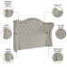 Cabeceira Cama Box Casal 140cm Antibes P02 Boucle Cru - Mpozenato