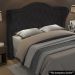 Cabeceira Cama Box Casal 140cm Antibes P02 P02 Sintético Preto - Mpozenato
