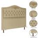 Cabeceira Cama Box Casal 140cm Com Calçadeira Baú Imperial J02 Linho Areia - Mpozenato