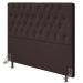 Cabeceira Cama Box Casal 140cm Diamante D10 Corano Marrom - Mpozenato