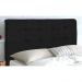 Cabeceira Cama Box Casal 140cm Luna I02 Suede Preto - Mpozenato