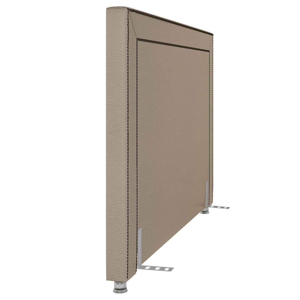 Cabeceira Cama Box Casal 140cm Mali P02 Linho Bege - Mpozenato