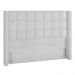 Cabeceira Cama Box Casal 140cm Pisa P02 Bouclé Branco - Mpozenato