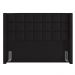Cabeceira Cama Box Casal 140cm Pisa P02 Sintético Preto - Mpozenato