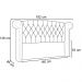 Cabeceira Cama Box Casal 140cm Provença P02 Linho Bege - Mpozenato