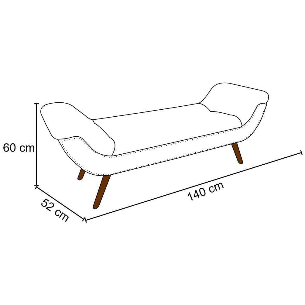 Cabeceira Cama Box Casal 140cm Provença com Calçadeira Vêneto Z37 Veludo Azul Marinho - Mpozenato