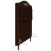 Cabeceira Cama Box Casal 140cm com Tachas Imperial J02 Sintético Marrom Escuro - Mpozenato