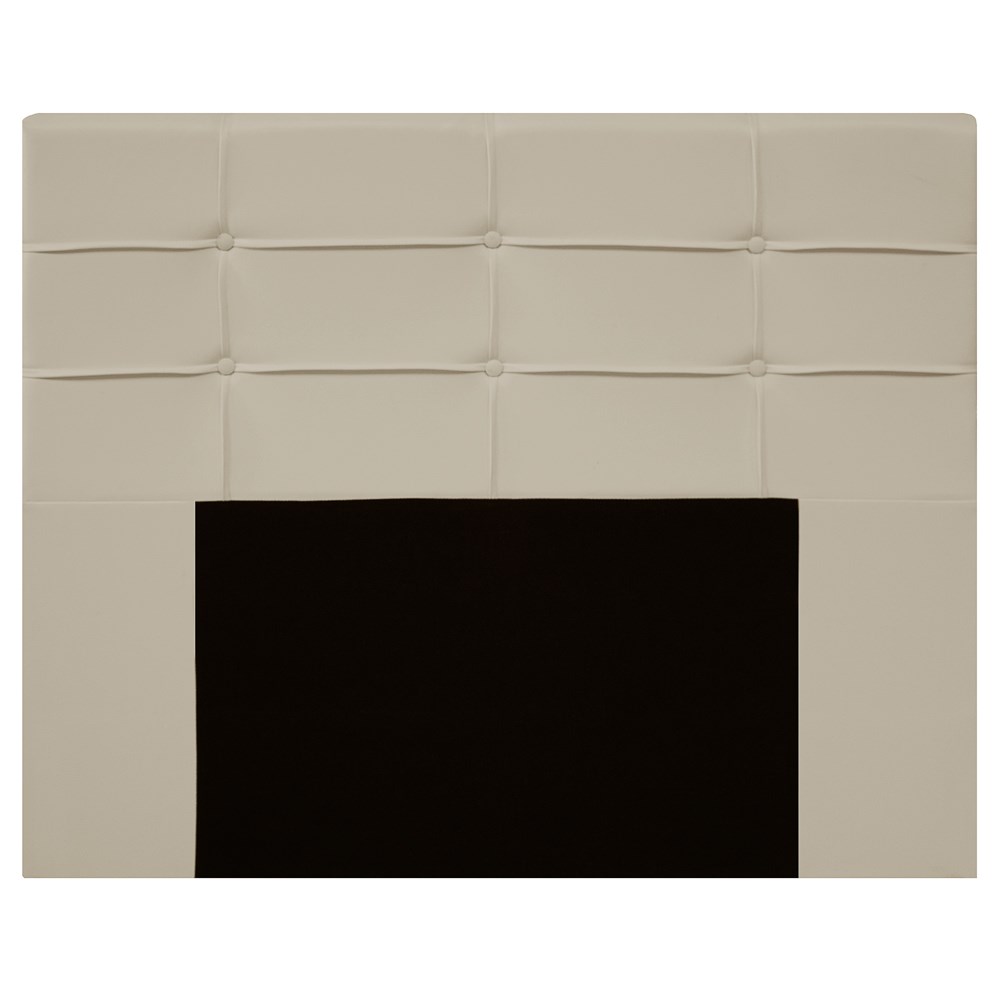 Cabeceira Cama Box Casal King 193cm D10 Esmeralda Corano Bege - Mpozenato