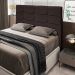 Cabeceira Cama Box Casal King 193cm D10 Esmeralda Corano Marrom - Mpozenato