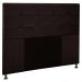 Cabeceira Cama Box Casal King 193cm Safira Sintético I02 Marrom - Mpozenato