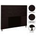 Cabeceira Cama Box Casal King 193cm Safira Sintético I02 Marrom - Mpozenato