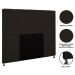 Cabeceira Cama Box Casal King 193cm Safira Suede I02 Marrom - Mpozenato