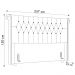 Cabeceira Cama Box Casal King 195cm Dust P02 Linho Creme - Mpozenato