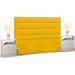 Cabeceira Cama Box Casal King 195cm Greta Corano e 2 Mesas de Cabeceira Flex DM1 Branco - Mpozenato