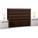 Cabeceira Cama Box Casal King 195cm Greta Corano e 2 Mesas de Cabeceira Flex DM1 Branco - Mpozenato