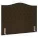 Cabeceira Cama Box Casal King 195cm Siena P02 Suede Marrom - Mpozenato