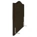 Cabeceira Cama Box Casal King 195cm Siena P02 Suede Marrom - Mpozenato