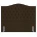Cabeceira Cama Box Casal King 195cm Siena P02 Suede Marrom - Mpozenato