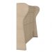 Cabeceira Cama Box Casal King 195cm Trinidad P02 Boucle Bege - Mpozenato