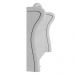 Cabeceira Cama Box Casal Queen 160cm Antibes P02 Boucle Branco - Mpozenato