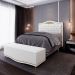 Cabeceira Cama Box Casal Queen 160cm Com Calçadeira Baú Imperial J02 Sintético Branco - Mpozenato