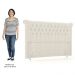 Cabeceira Cama Box Casal Queen 160cm Dust P02 Linho Creme - Mpozenato