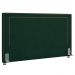 Cabeceira Cama Box Casal Queen 160cm Mali P02 Veludo Verde Musgo - Mpozenato