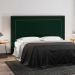 Cabeceira Cama Box Casal Queen 160cm Mali P02 Veludo Verde Musgo - Mpozenato