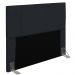 Cabeceira Cama Box Casal Queen 160cm Pérola D10 Corano Preto - Mpozenato