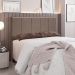 Cabeceira Cama Box Casal Queen 160cm Pérola D10 Suede Bege - Mpozenato