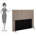 Cabeceira Cama Box Casal Queen 160cm Pérola D10 Suede Bege - Mpozenato