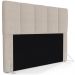 Cabeceira Cama Box Casal Queen 160cm Pérola W01 Linho Bege - Mpozenato