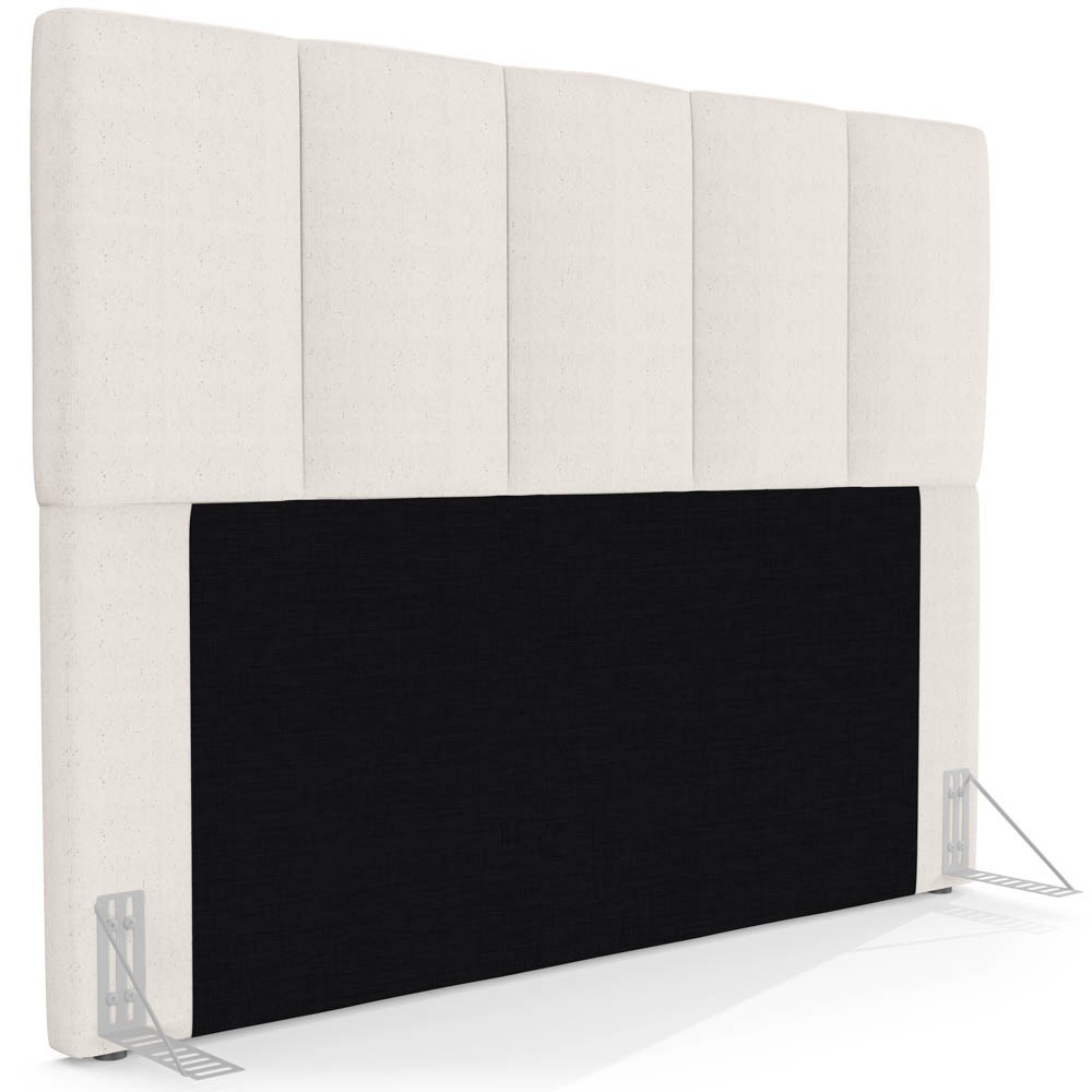 Cabeceira Cama Box Casal Queen 160cm Pérola W01 Linho Cru - Mpozenato