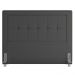 Cabeceira Cama Box Casal Queen 160cm Paolla P02 Linho Chumbo - Mpozenato