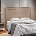 Cabeceira Cama Box Casal Queen 160cm Paolla P02 Veludo Bege - Mpozenato