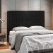Cabeceira Cama Box Casal Queen 160cm Paolla P02 Veludo Preto - Mpozenato