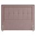 Cabeceira Cama Box Casal Queen 160cm Paolla P02 Veludo Rosê - Mpozenato