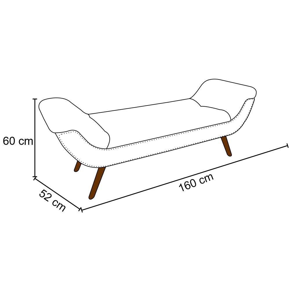 Cabeceira Cama Box Casal Queen 160cm Provença com Calçadeira Vêneto Z37 Veludo Chumbo - Mpozenato