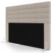 Cabeceira Cama Box Casal Queen 160cm Rubi W01 Linho Bege - Mpozenato