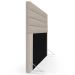 Cabeceira Cama Box Casal Queen 160cm Rubi W01 Linho Bege - Mpozenato