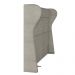 Cabeceira Cama Box Casal Queen 160cm Trinidad P02 Boucle Cru - Mpozenato