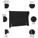 Cabeceira Cama Box Casal Queen 160cm Trinidad P02 Sintético Preto - Mpozenato