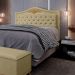 Cabeceira Cama Box Casal Queen 160cm com Tachas Imperial J02 Linho Areia - Mpozenato