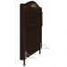 Cabeceira Cama Box Casal Queen 160cm com Tachas Imperial J02 Sintético Marrom Escuro - Mpozenato