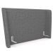 Cabeceira Cama Box King 195cm Nicea P02 Linho Cinza - Mpozenato