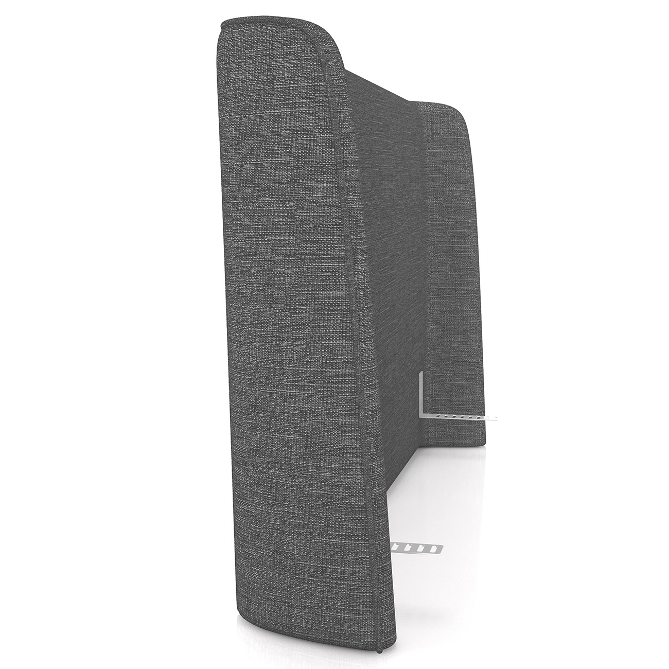 Cabeceira Cama Box King 195cm Nicea P02 Linho Cinza - Mpozenato