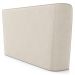 Cabeceira Cama Box King 195cm Nicea P02 Veludo Bege - Mpozenato