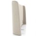 Cabeceira Cama Box King 195cm Nicea P02 Veludo Bege - Mpozenato