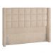 Cabeceira Cama Box King 195cm Pisa e Recamier Neville P02 Bouclé Bege - Mpozenato